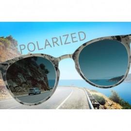 Oval Unisex Polarized Sunglasses&UV400 Protection-Stylish for Men/Women - 5101p_c2 - CW18QZ3AWS8 $17.72