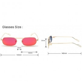 Oval Polarized Oval Sunglasses for Men and Women Summer Eyewear UV400 - C1 - C1190DAGWM3 $17.47