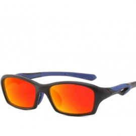 Sport 2019 Polarized Outdoor Sport Sun Glasses Men Outdoor Sports 18020 RED BLACK - 18020 Red Black - C518Y2NQQ8U $14.62