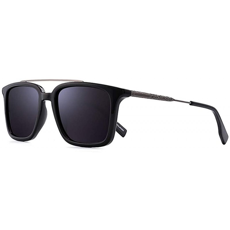 Aviator Full frame sunglasses - unisex retro personality sunglasses TR90 - A - CP18RZ9EXO8 $41.01