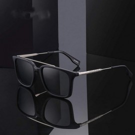 Aviator Full frame sunglasses - unisex retro personality sunglasses TR90 - A - CP18RZ9EXO8 $41.01