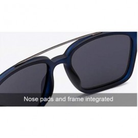 Aviator Full frame sunglasses - unisex retro personality sunglasses TR90 - A - CP18RZ9EXO8 $41.01