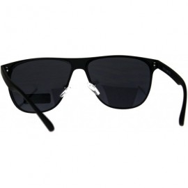 Square Mens Fashion Sunglasses Stylish Designer Fashion Shades UV 400 - Black - CL18CE5HDLZ $8.88