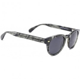 Aviator Marble Keyhole Frame Polarized Sunglasses for Women Men - A - CP17AARAH4S $26.47