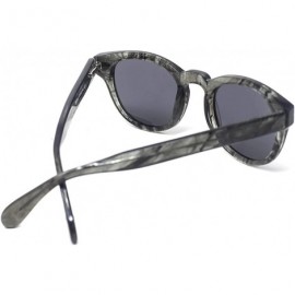 Aviator Marble Keyhole Frame Polarized Sunglasses for Women Men - A - CP17AARAH4S $26.47