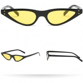 Cat Eye Cat Eye Sunglasses - Goggles Retro Vintage Lightweight UV 400 Protection - D - CZ180RW6SYK $7.21