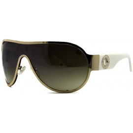 Wrap exquisite Protection definition motorcycle Sunglasses - Gold - C8194MWTM00 $18.67