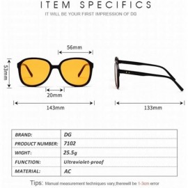 Goggle Trendy Sunglasses For Men And Women Fashion Glasses Vintage Fruit Sunglasses Spot - Style 1 - CZ18UGHGZXW $20.93