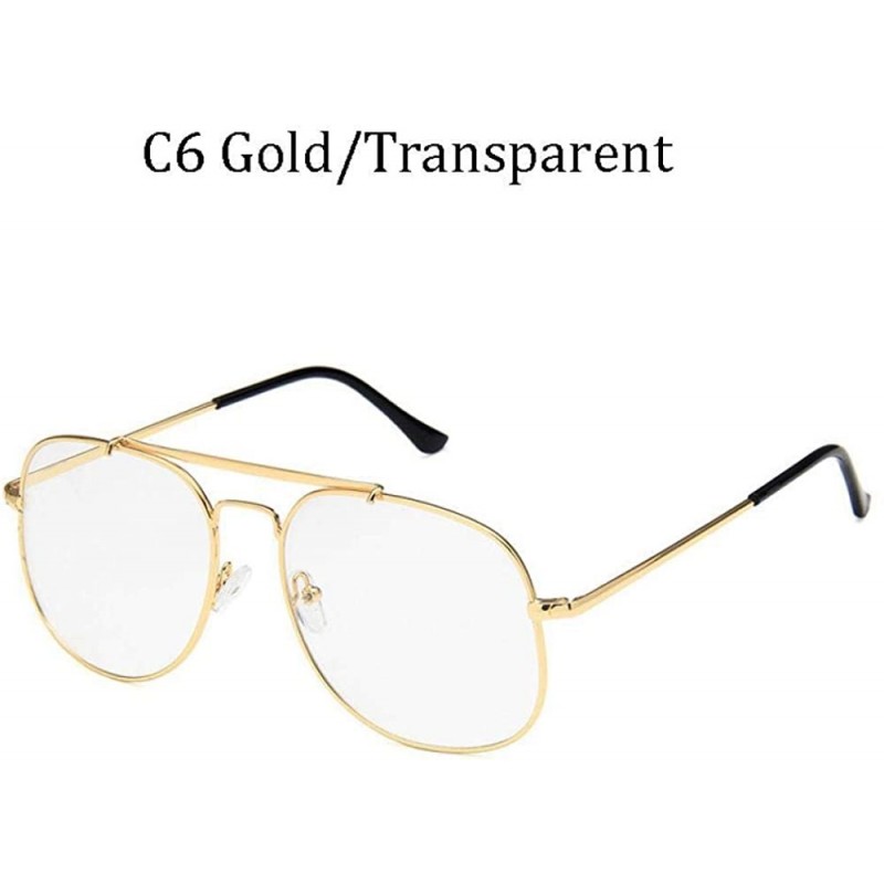 Square 2019 Brand Design Square Sunglasses Pilot Women Men Male Female 3561 C6 - 3561 C6 - CN18YZW750K $9.82