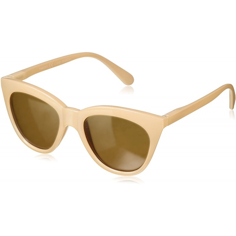 Cat Eye Women's Mimosa Cat-Eye Reading Sunglasses - Tan - CG189SSR60K $19.66