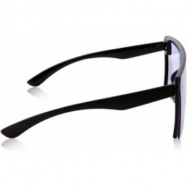 Oversized Modern Oversize Color Tone Square Sunglasses - Purple - CA18LG0QME0 $9.95