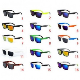 Rimless Vintage Sunglasses Men Reflective Mirror Sun Glasses Women Retro Square Driving Eyewear - 4 - CE194O9LMMG $27.44