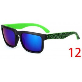 Rimless Vintage Sunglasses Men Reflective Mirror Sun Glasses Women Retro Square Driving Eyewear - 4 - CE194O9LMMG $27.44