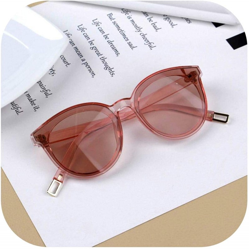 Goggle 2019 Vintage Cat Eye Kids Sunglasses Baby Children Boys Girls Big Cute Cateye Sun Glasses Uv400 Travel Eyewear - CU197...