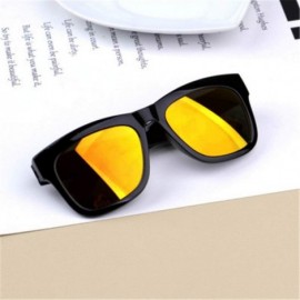 Goggle Children Sunglasses 2018 New Fashion Square Kids Boy Girl Goggles Baby Travel Glasses UV400 - C0197A2GKA7 $21.76