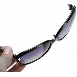 Sport Womens Classic Chic Oversized 400UV Sunglasses Shades UV Protection - Purple - CD18234AL73 $14.02