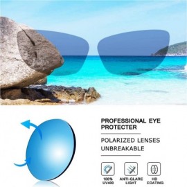 Sport Polarized Sports Sunglasses for Men Women Driving Fishing Cycling Running UV Protection - C118D5XLIO2 $18.36