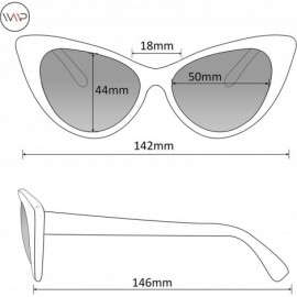 Cat Eye Women Polarized Metal Frame Designer Cat Eye Sunglasses - Clear Brown / Gold Temple / Brown Lens - C518NI4RE9U $20.22