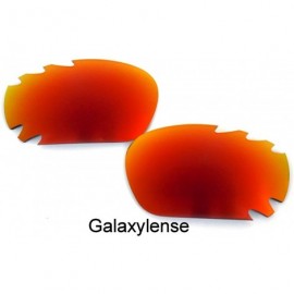 Oversized Replacement Lenses Jawbone Fire Red Color Polarized 100% UVAB - Fire Red - C5128BMPQ8V $12.10