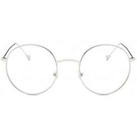 Wayfarer Retro Oversized classic Metal Frame for Men Women clear lens Eyewear - Color 6 - C518MDM36SN $8.45