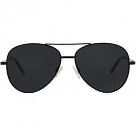 Aviator Heat Wave Reading Aviator Sunglasses - Black - CU189SS47GQ $20.33