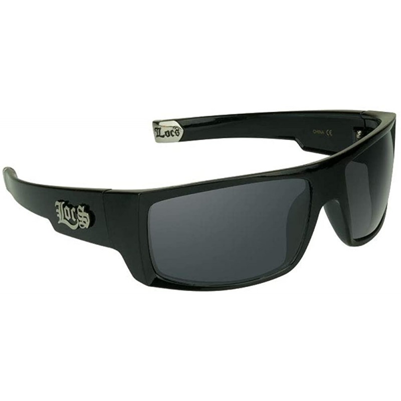 Rectangular NEW MENS HARDCORE BIKER RIDING SUNGLASSES - Black - C311EHELRIB $8.50