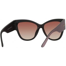 Square Fashion Cat Eye Sunglasses Women Vintage Brand Design Square Blue Leopard - Pink Wood - CE18YZUTSYU $6.84