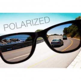 Wrap Surge Polarized Sunglasses by Dimensional Optics - Mako - CR18GU228T7 $25.40