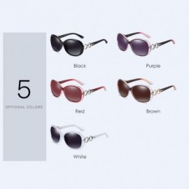 Aviator Polarizing Sunglasses anti-ultraviolet polarizing driving glasses - A - CS18QRICO59 $35.76