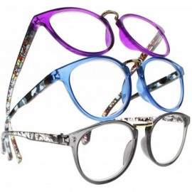 Oval New Women Oval Bohemian Style Spring Hinges Reading Glasses Reader +1.00 ~ +4.00 - All - CR18HHWGDR5 $23.98