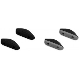 Goggle Replacement Nosepieces Accessories Crosslink Black&Grey (Euro Fit) - CL18DROXZ69 $12.84