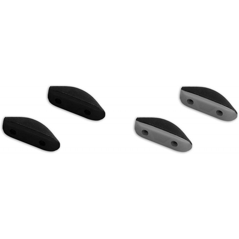 Goggle Replacement Nosepieces Accessories Crosslink Black&Grey (Euro Fit) - CL18DROXZ69 $12.84