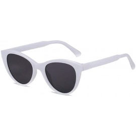 Cat Eye Cat's Eyes Sunglasses Personalized Concave Sunglasses - C2-powder Frame Powder Mercury - CD199CDGM7K $17.38