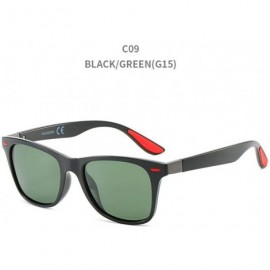 Aviator 2019 Classic Polarized Sunglasses Women Men Darkblue Gray C01 - Black Greeng15 C09 - CJ18XE0YQLM $10.93