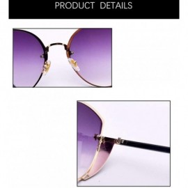 Cat Eye New Women's Sunglasses - Men's and Women's Fashion cat Eye Sunglasses - Women's UV Sunglasses - 1 - CY18SY262MK $28.17