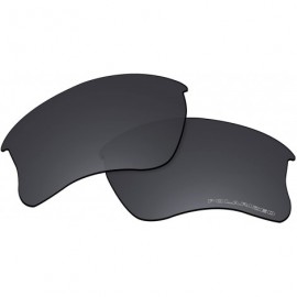 Shield Replacement Lenses Compatible with Flak Jacket XLJ Sunglass - Black Polycarbonate Combine8 Polarized - CO184MXISM8 $29.98