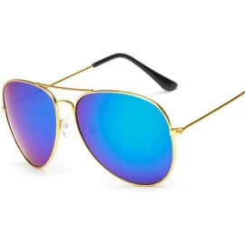 Aviator Small Round Sunglasses Women Glasses Lady Luxury Mirror Retro Metal Sun Yellow Vintage Tiny Female - 5 - C8198ZLT3WY ...