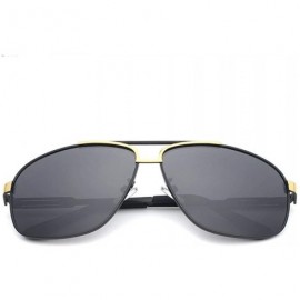 Oversized Polarized Sunglasses Man Cool Sun Glasses Men UV400 Y9754 C1BOX - Y9754 C4 - CT18XE9646Q $11.61