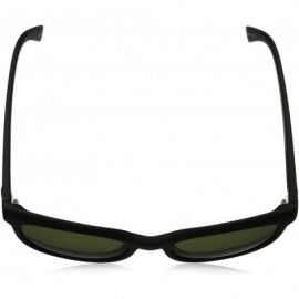 Wayfarer Visual Bengal Sunglasses - Matte Black - C911MZ8EJDL $47.80