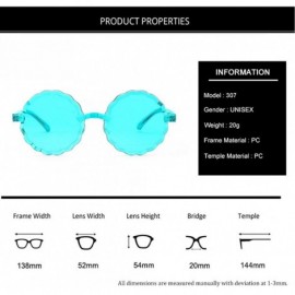 Square Frameless Multilateral Shaped Sunglasses Unisex Sunglasses for Men and Women - E - CW1905AW77X $7.62