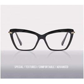 Rimless Cuadrada Mujeres tendencia Computadora Feminino - Black - C5196UOEC7U $9.10