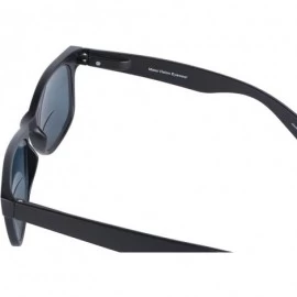 Sport Lovin Rays" Polarized Sunglasses with Nearly Invisible Line Bifocal for Men and Women - Matte Black - CP18LGS9AQI $25.78