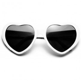 Wayfarer Dozen Pack Heart Sunglasses Party Favor Supplies Holiday Accessories Collection - Adult White - CX18G7EEDW4 $23.02