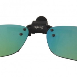 Sport Polarized Men Women Outdoor Sport Clip on Flip up Driving Sunglasses - Green Lsp101 - CU11MNV6R4J $13.85