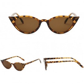 Goggle Women Man Vintage Cat Eye Irregular Shape Sunglasses-Eyewear Retro Unisex - G - CP18Q537M4Q $10.76