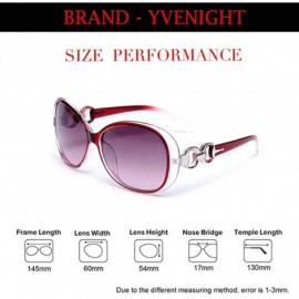 Round 7 Packs Vintage Oversized Sunglasses for Women 100% UV Protection Large Eyewear - Mix-1 - CS18WKINGX5 $11.23