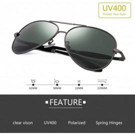 Round Polarized Sunglasses for Men - Overlooked Winter UV Bloack Lens - Anit-Snow White Reflect - C818QGU7WS0 $19.24