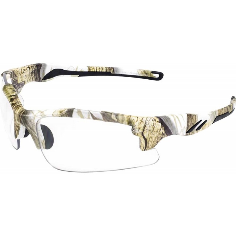 Goggle Eyewear Metro WHT CAMO CL Metro Safety Glasses- Clear Lens- Frame- White Camo - CT18GGS4INS $19.20