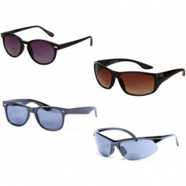 Oval The Ensemble" 4 Pair of our Best Selling Bifocal Sunglasses for Men and Women - Black - C918NMENCQN $28.35