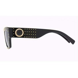 Oversized Women's sunglasses Fashion European and American personality rivet anti-ultraviolet ray - A - CV18Q0I9967 $21.09